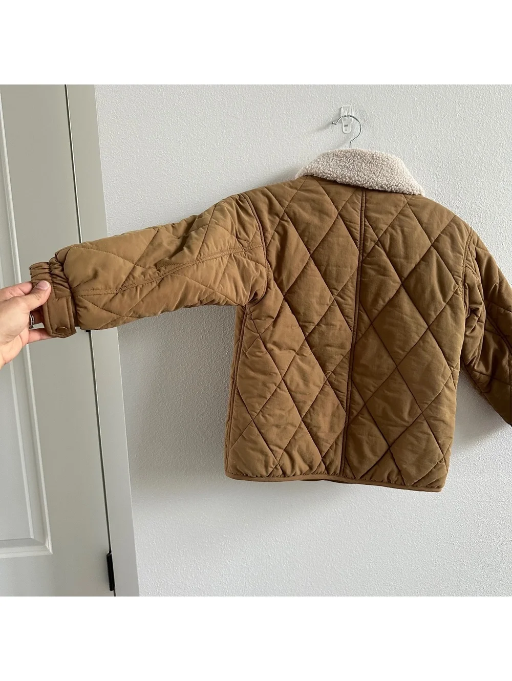 lowrys farm jacket kids brown quilted Size 3 Kids